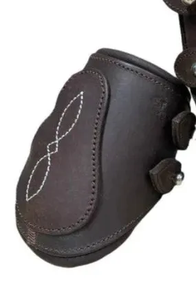 Belle & Bow - Fetlock Leather Boots - Hind