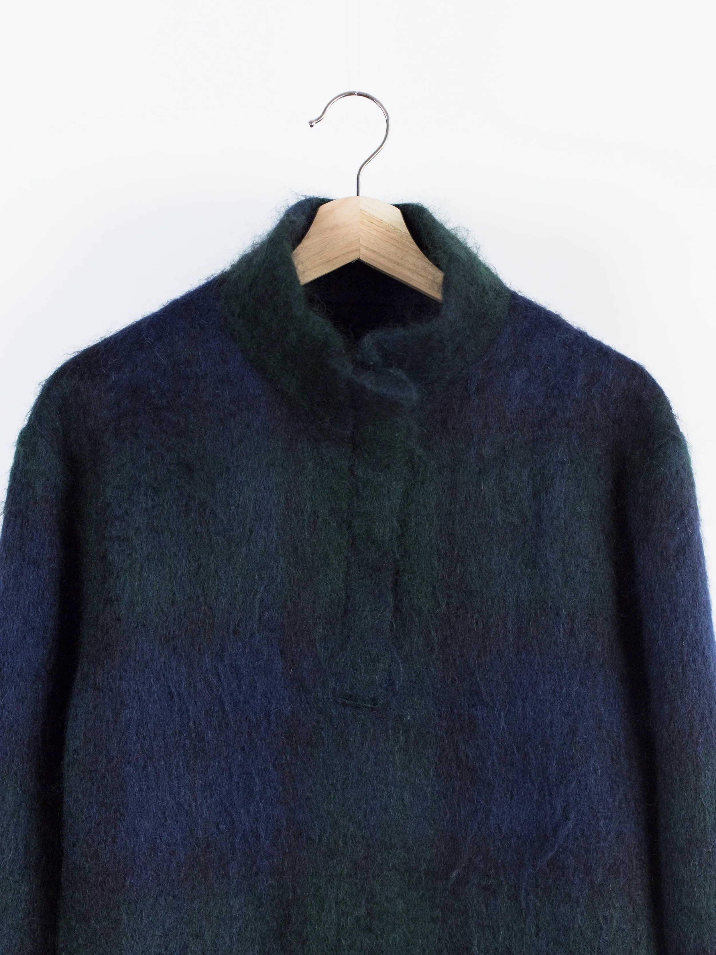 Bless Mohair Check Pullover Jacket