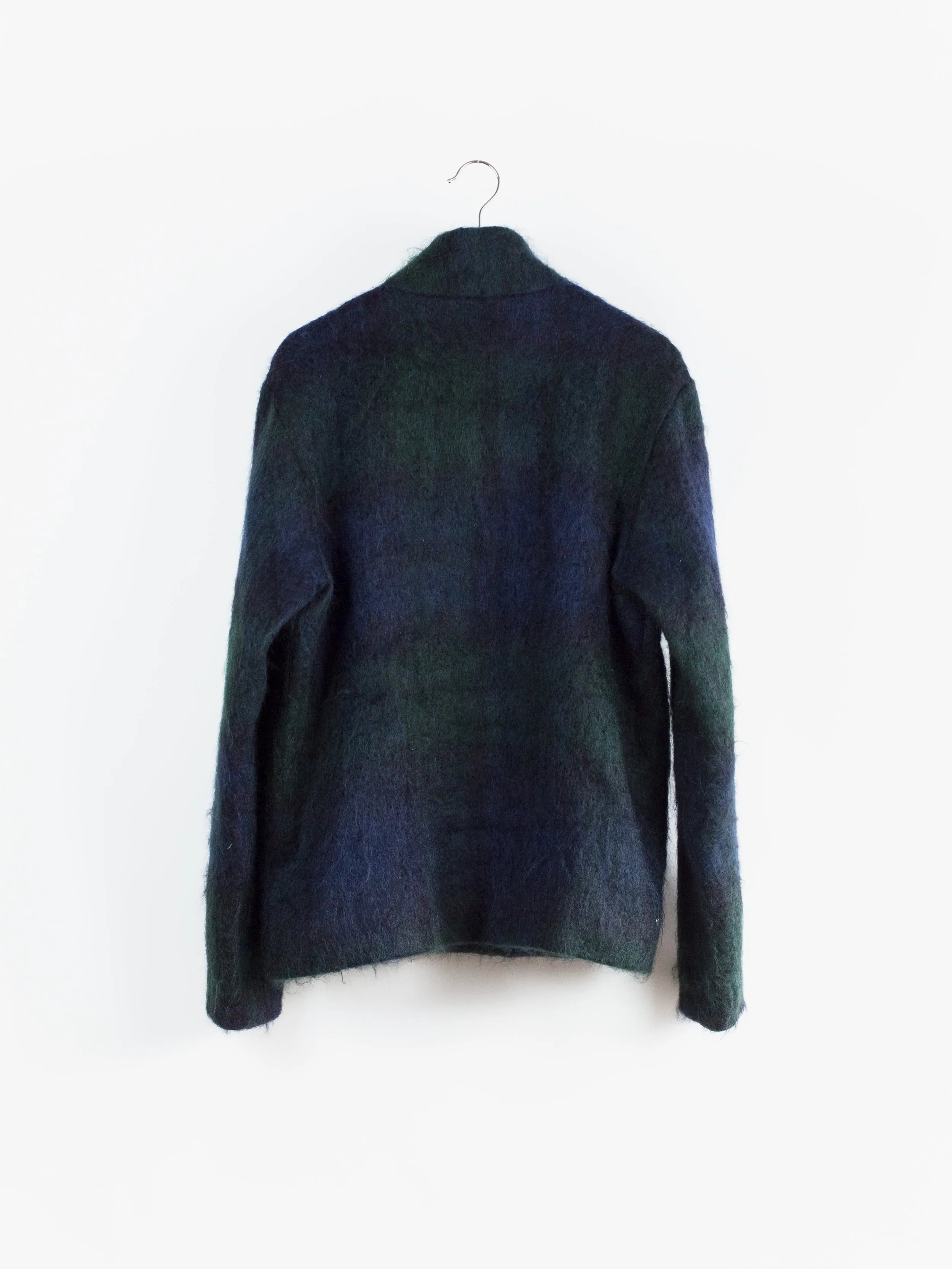 Bless Mohair Check Pullover Jacket