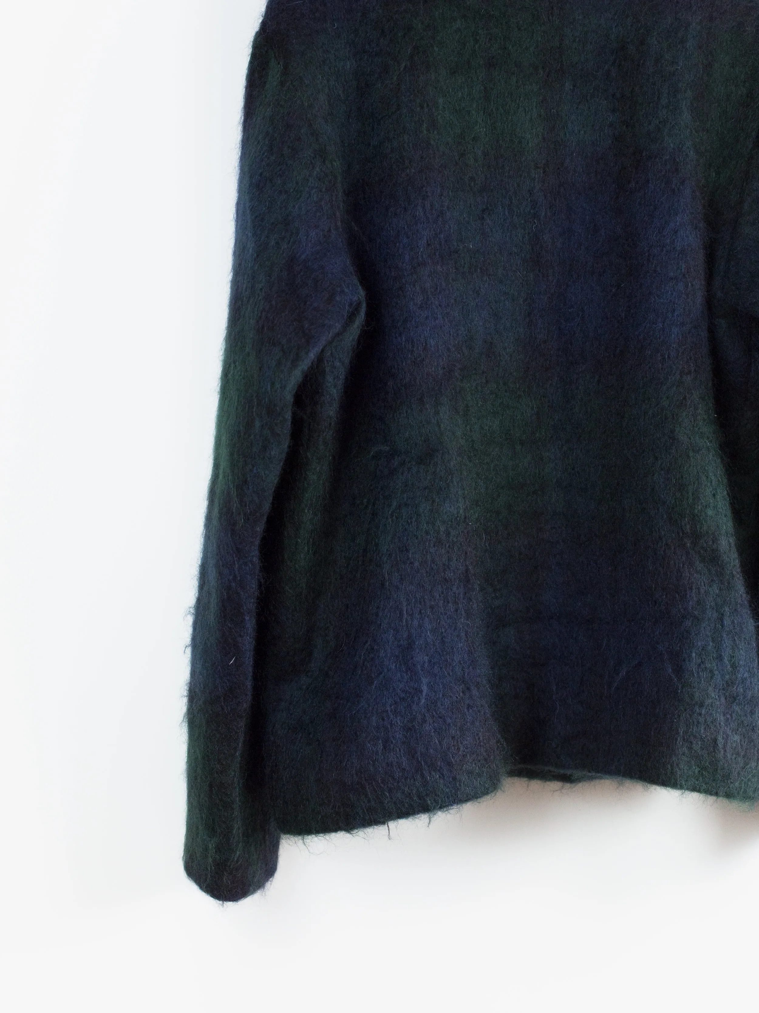 Bless Mohair Check Pullover Jacket