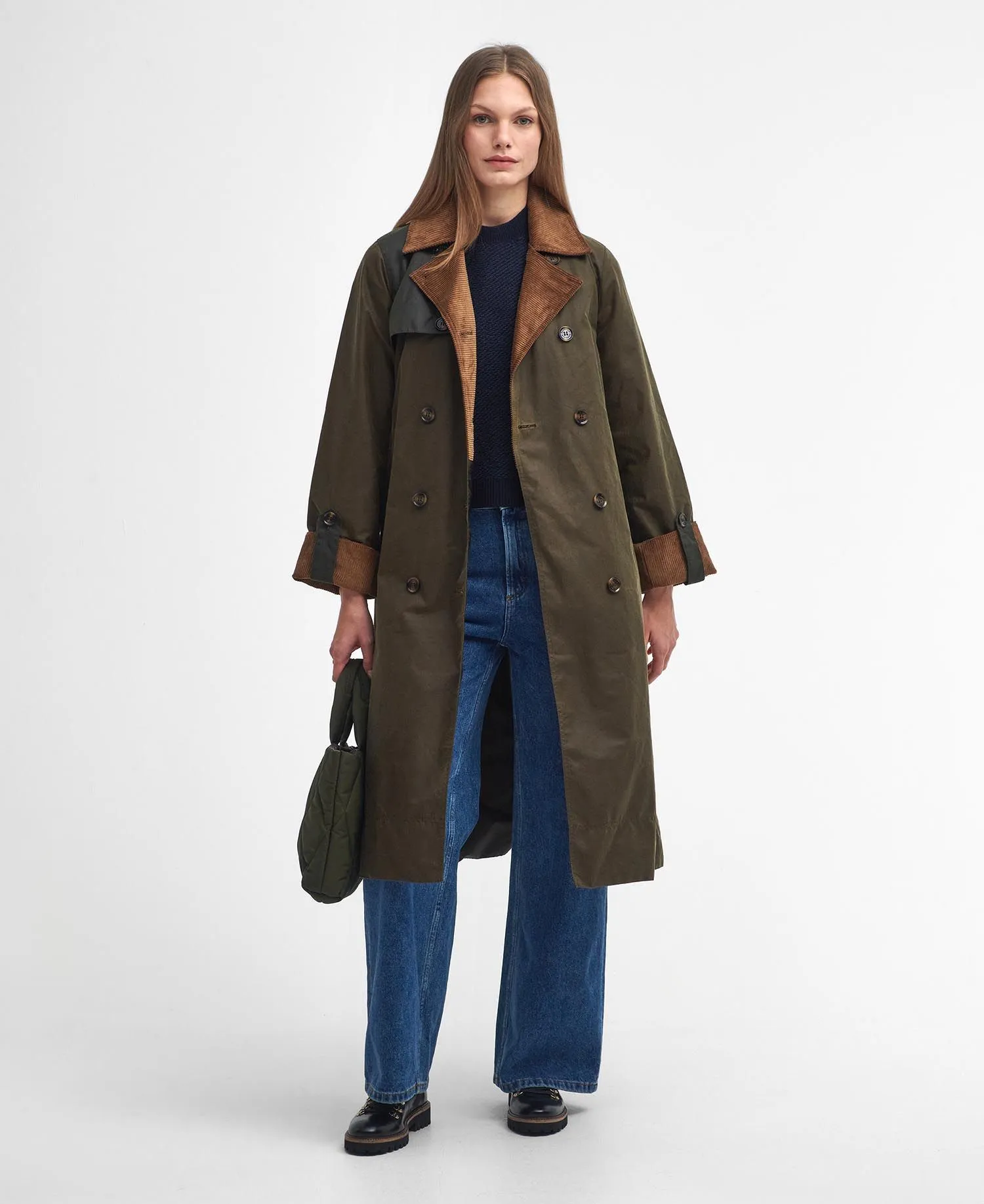  Brackley Waxed Trench Coat     