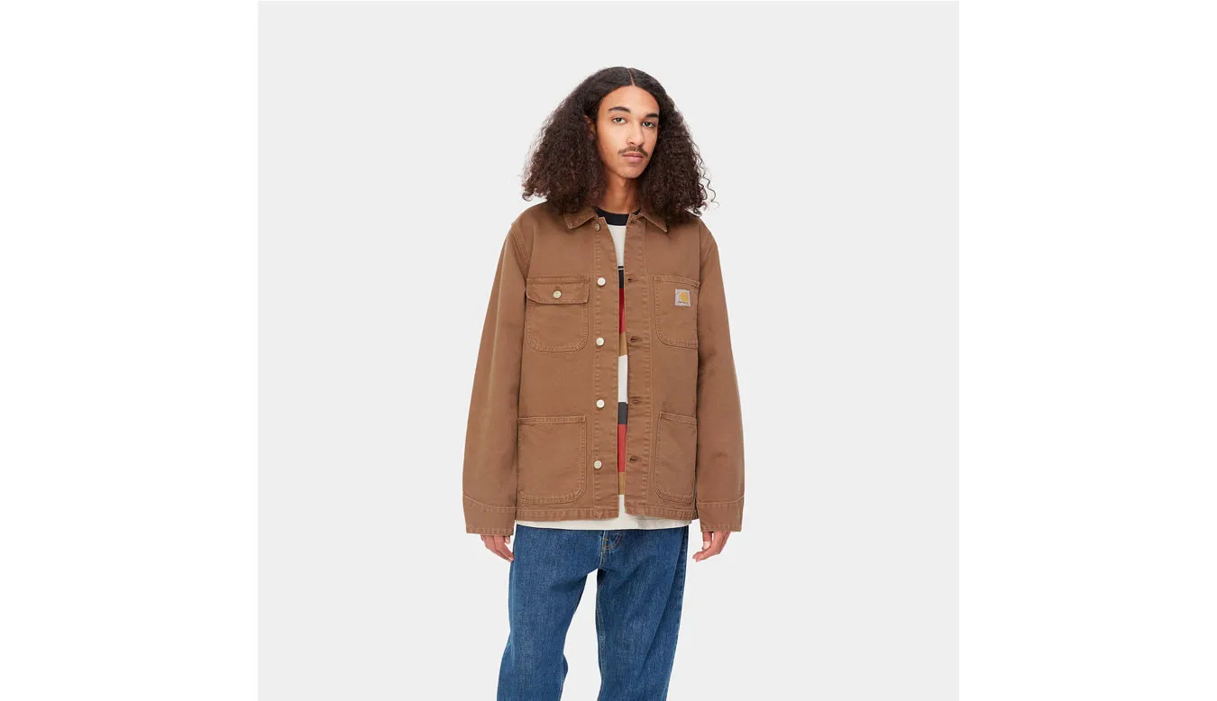 Carhartt WIP Michigan Coat Tamarind Faded Summer