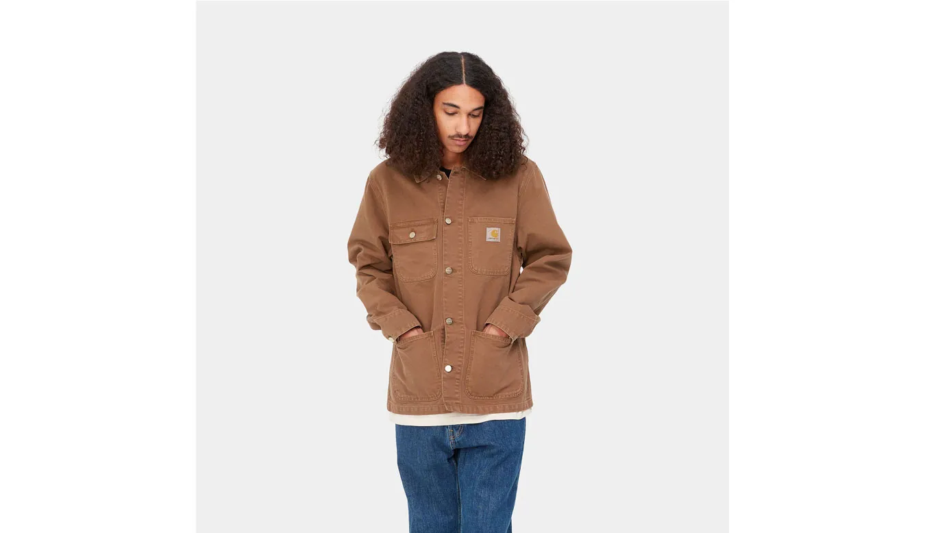 Carhartt WIP Michigan Coat Tamarind Faded Summer