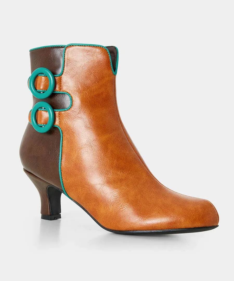 Carnaby Buckle Trim Boots