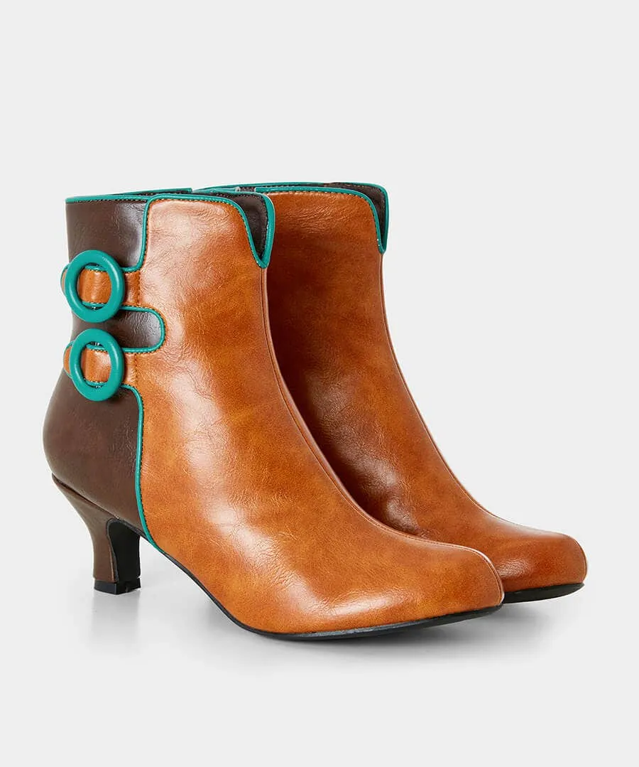 Carnaby Buckle Trim Boots