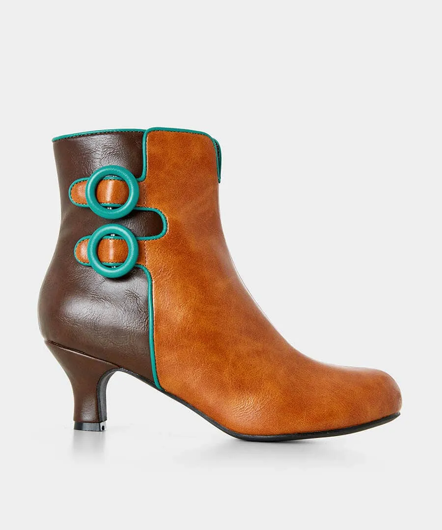 Carnaby Buckle Trim Boots