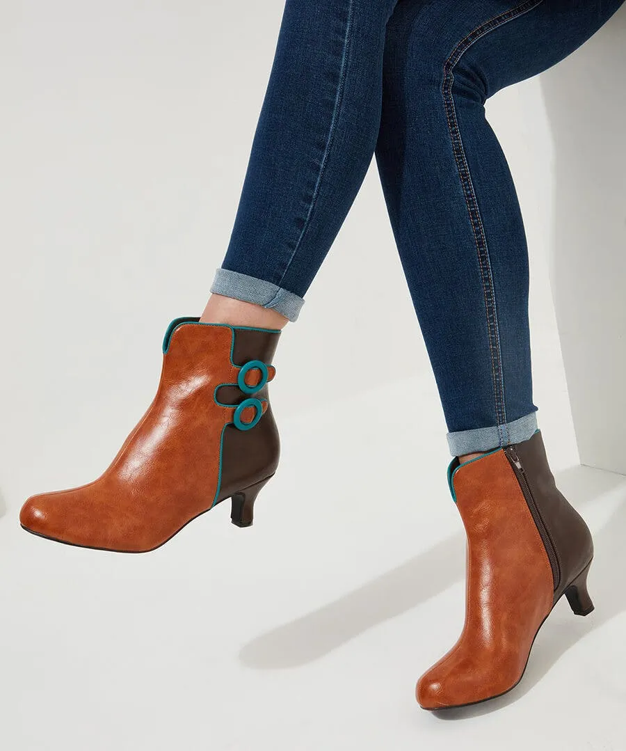 Carnaby Buckle Trim Boots