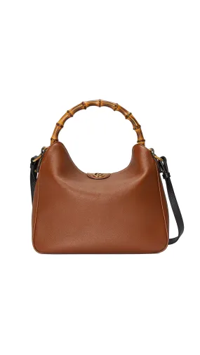 Diana Medium Shoulber Bag - Brown