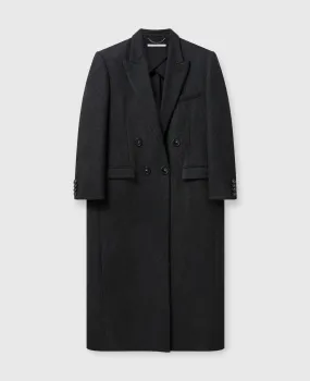 Double Breasted Wool Long Coat