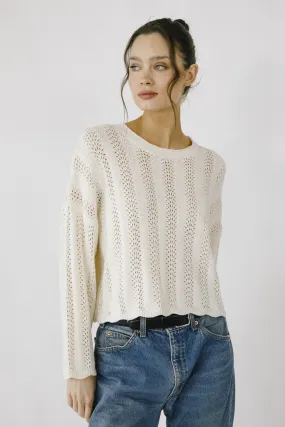 Ivory Knit Sweater