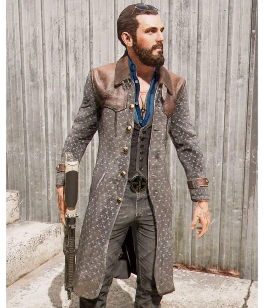 John Seed Far Cry 5 Grey Coat