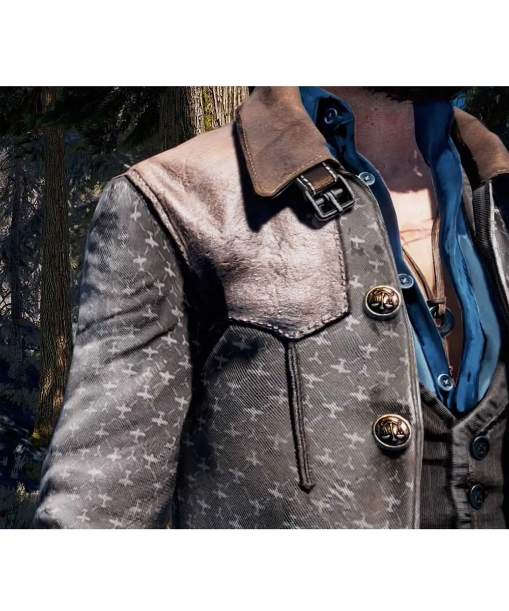 John Seed Far Cry 5 Grey Coat