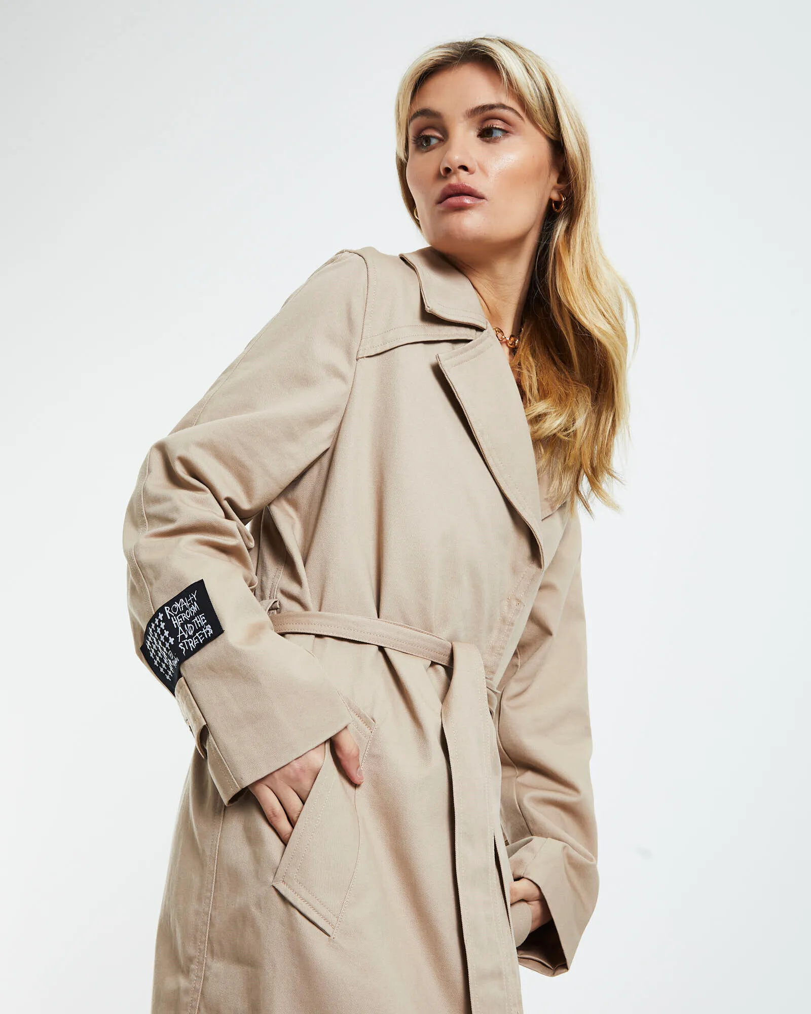 Ksubi Theory Trench Coat Tan