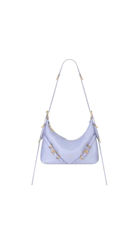 Mini Voyou Bag In Leather - Lavender