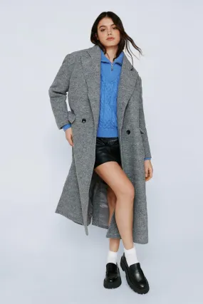 Premium Wool Oversized Duster Coat