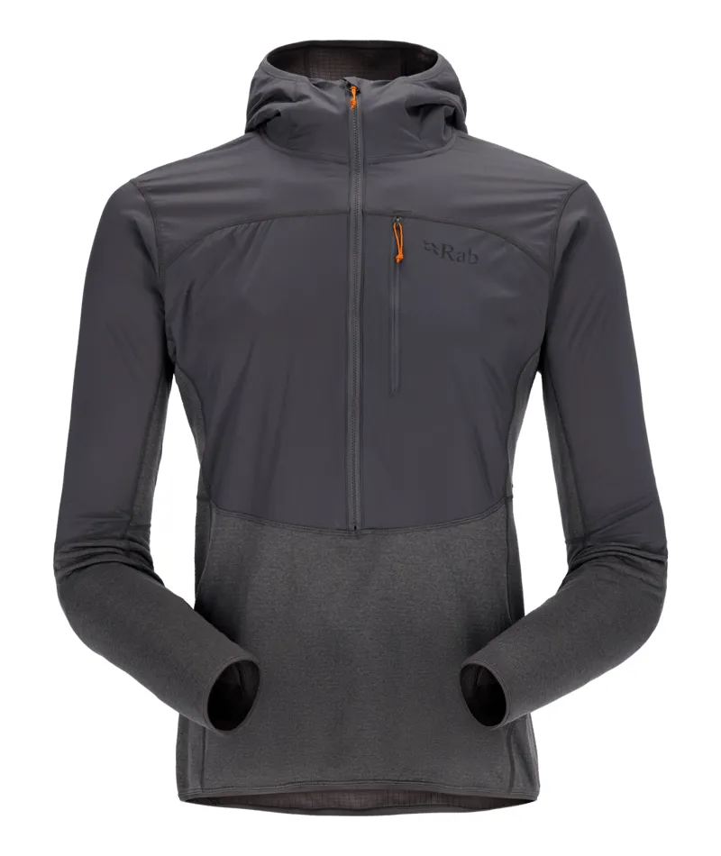 Rab Mens Ascendor Summit Hoody - Graphene