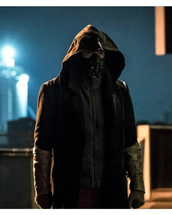 The Flash S05 Cicada Black Hooded Coat