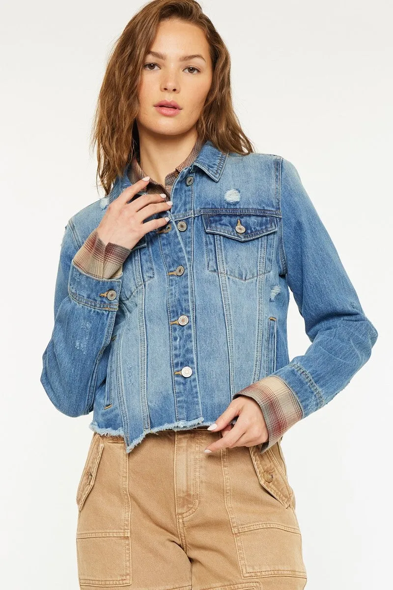 The Jolene Medium Wash Denim Jacket