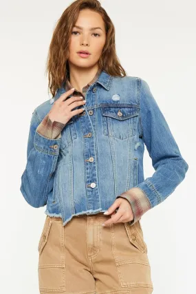 The Jolene Medium Wash Denim Jacket